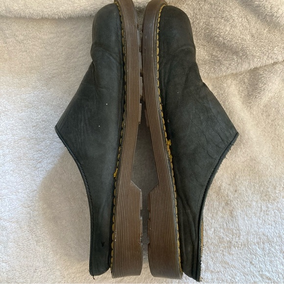 Vintage Doc Martens Black Leather Mules UK 6 US 7.5 - Picture 8 of 11